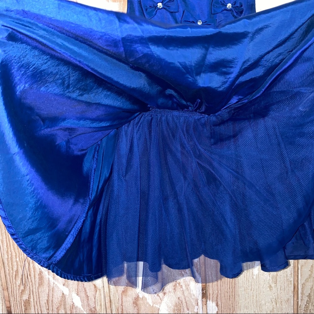 Disney Minnie Mouse Blue Dress Size 3 - Picture 4 of 6